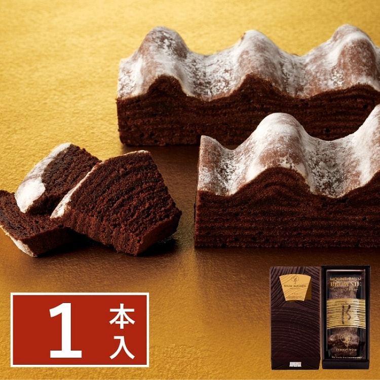 【日本直邮】 日本名菓 年轮家 布朗尼巧克力 年轮蛋糕 一条