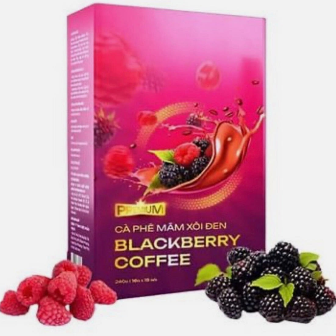 Blackberry Coffee Herbal weight loss New Version 30 pack