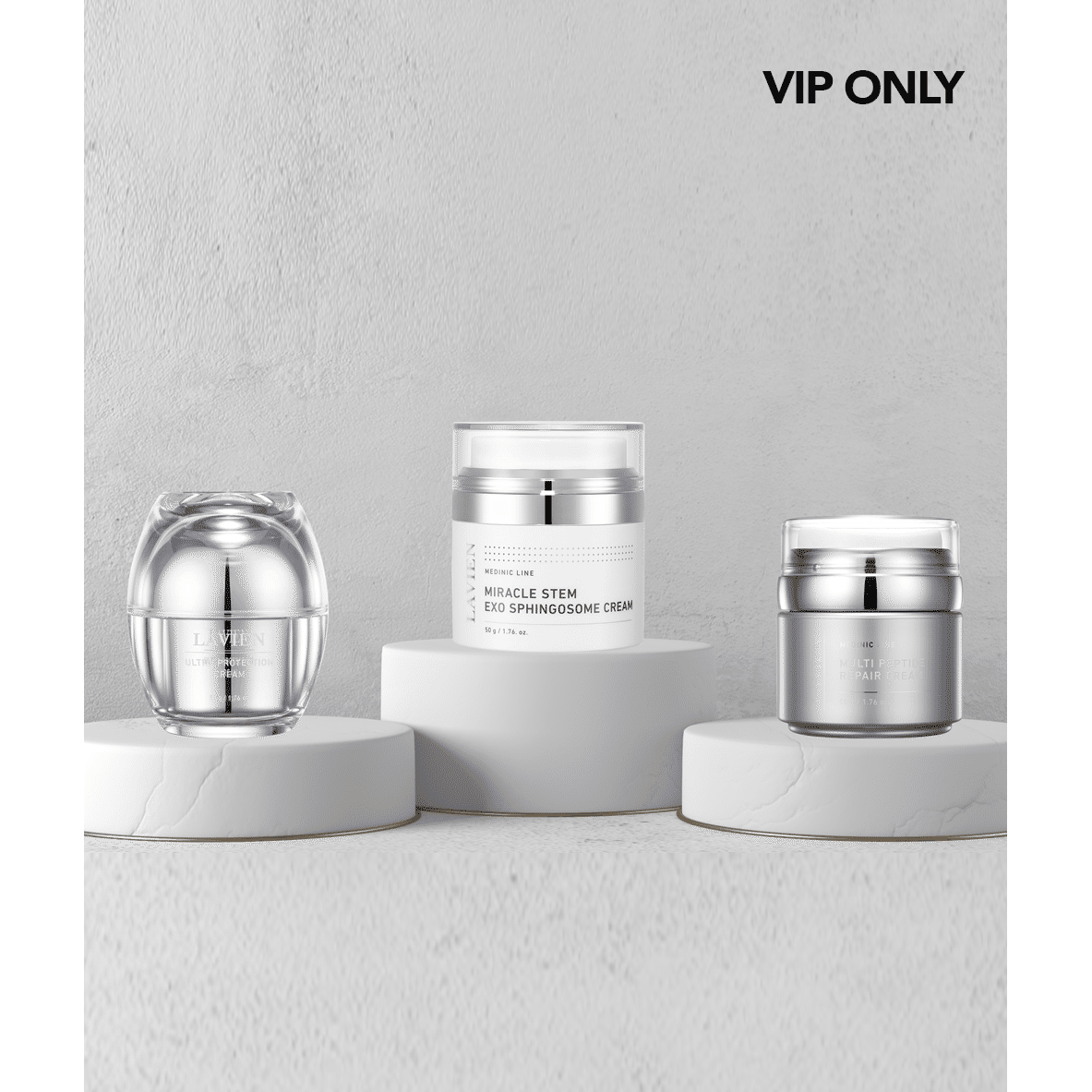 Ultra Protection Cream + Multi Peptide Cream + Sphingosome Cream 1 each