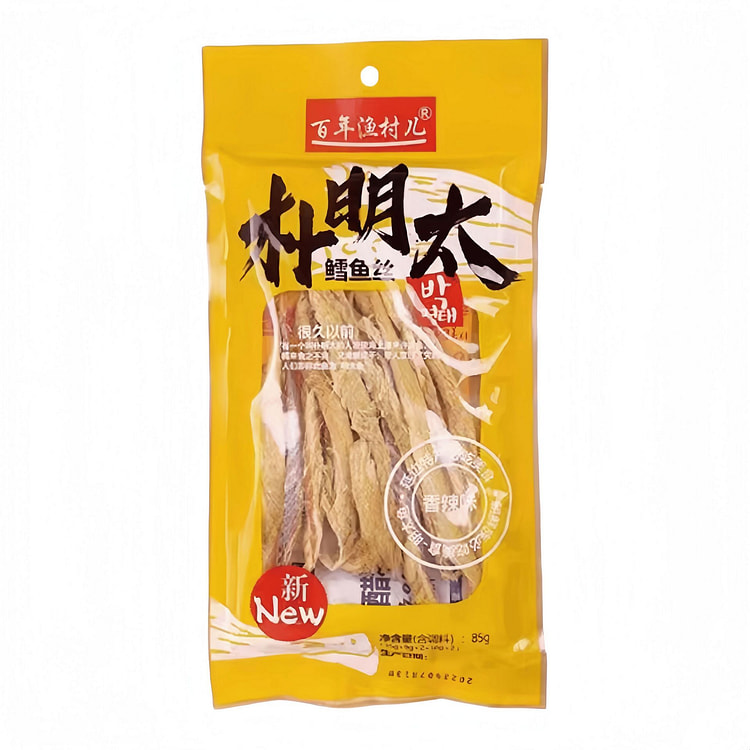 百年渔村儿 明太鱼干延边特产 85g*1包 85 克