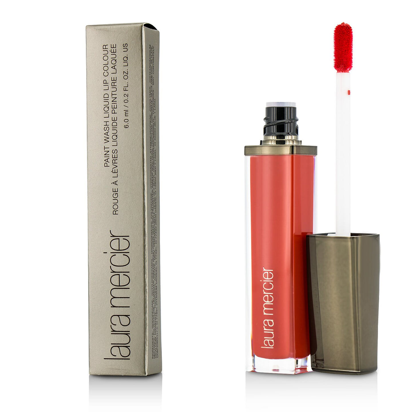 Laura Mercier Paint Wash Liquid Lip Colour – #Vermillion Red 6ml/0.2oz 6 ml