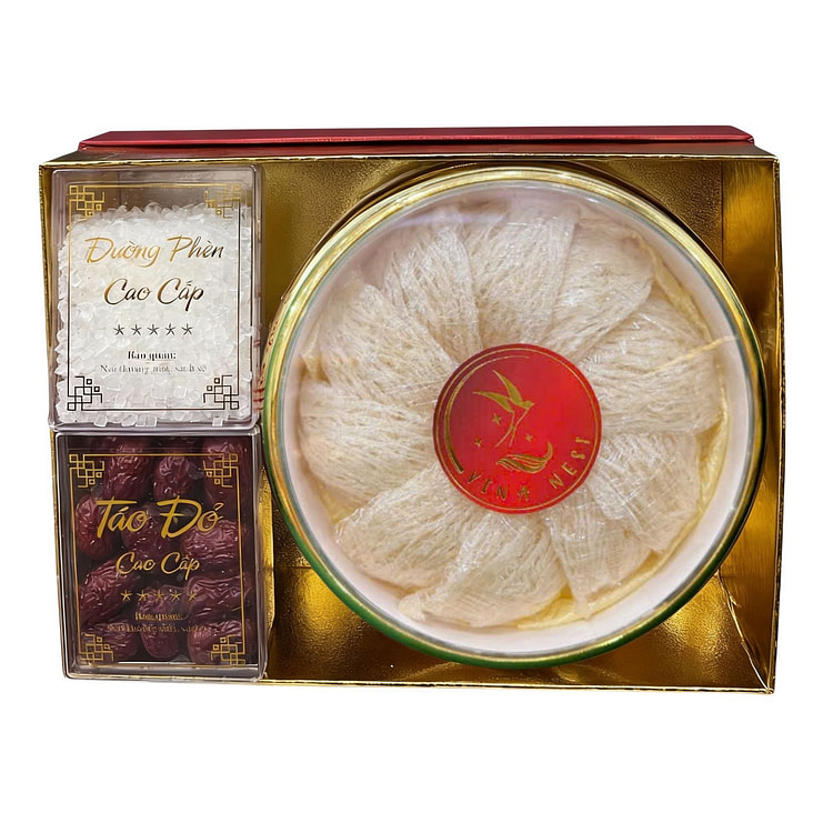 Tổ Yến Rút Lông Đắp Tổ Nguyên Sợi Collagen Thiên Nhiên Nguyên Chất Quà Tặng