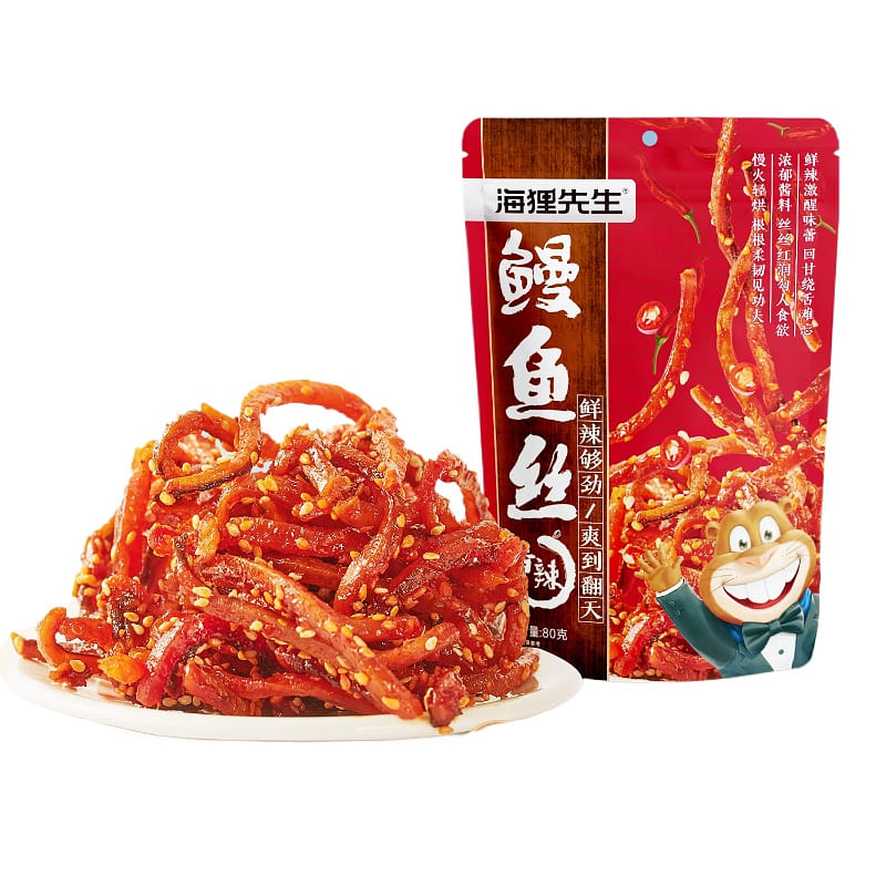 Honey Sauce Eel Strips 80g * 1 Bag 80 g