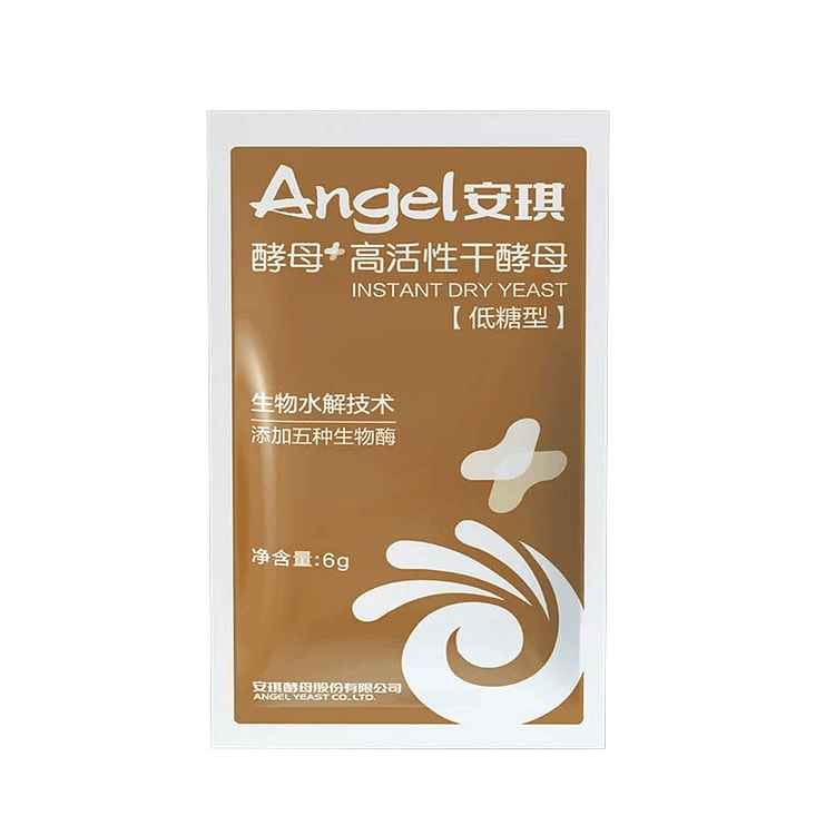安琪新一代酵母粉  家用低糖型 6g*5袋
