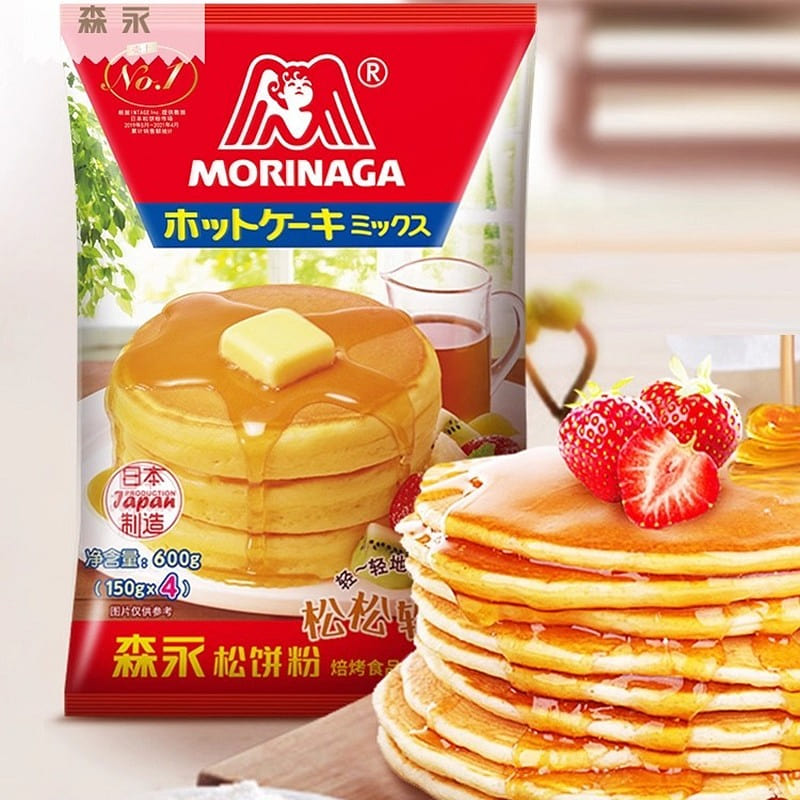 Morinaga pancake waffle and egg puff mix 600g 600 g