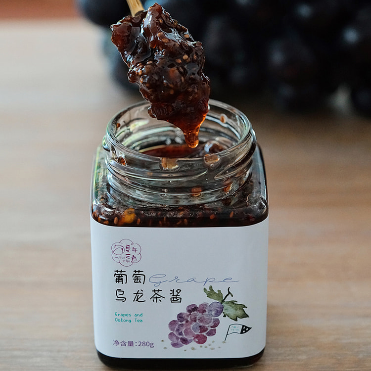 Grape Oolong Tea Jam 280g*1 Can 280 g