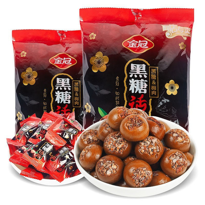Golden crown brown sugar prune candy 268 g