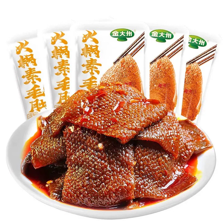 Jin Dazhou Hot Pot Veggie Tripe 18g*5 packs 90 g