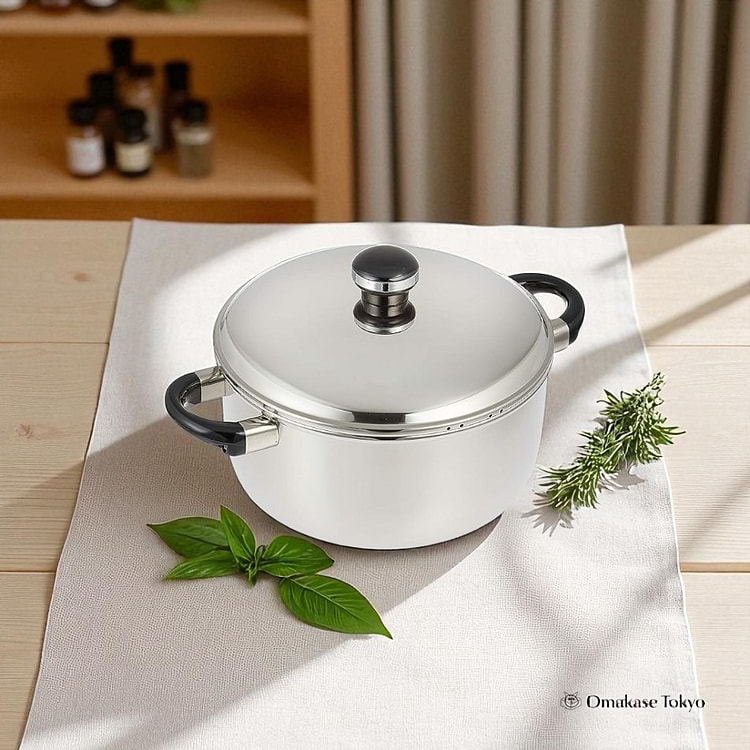 Jutoku Jumbo Two-Handled Pot 25cm