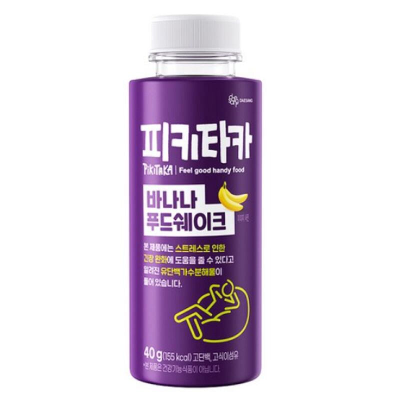 [Korea Direct ] PikiTaKa Banana Food Shake 40g,1ea 40 g