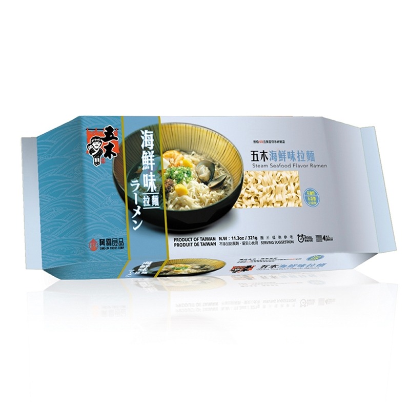 【五木】海鲜味拉面 321 克