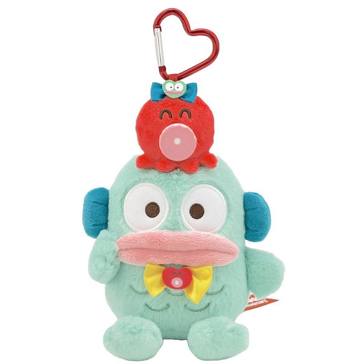 Móc khóa nhồi bông hình trái tim Sanrio Hangyodon 1 phần