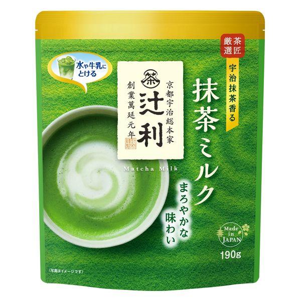 (オリジナル・抹茶)★【フォロー割・短期リピート割特価】 日本直送」辻利・季節限定 190g袋入り まろやかな味わい 抹茶ミルク コーヒー