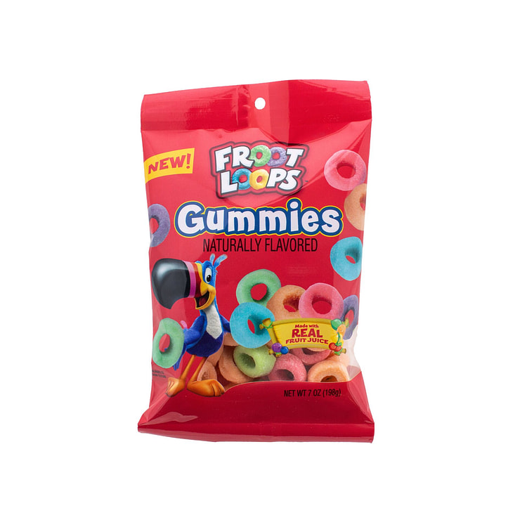Froot Loops Gummies Bag (US)