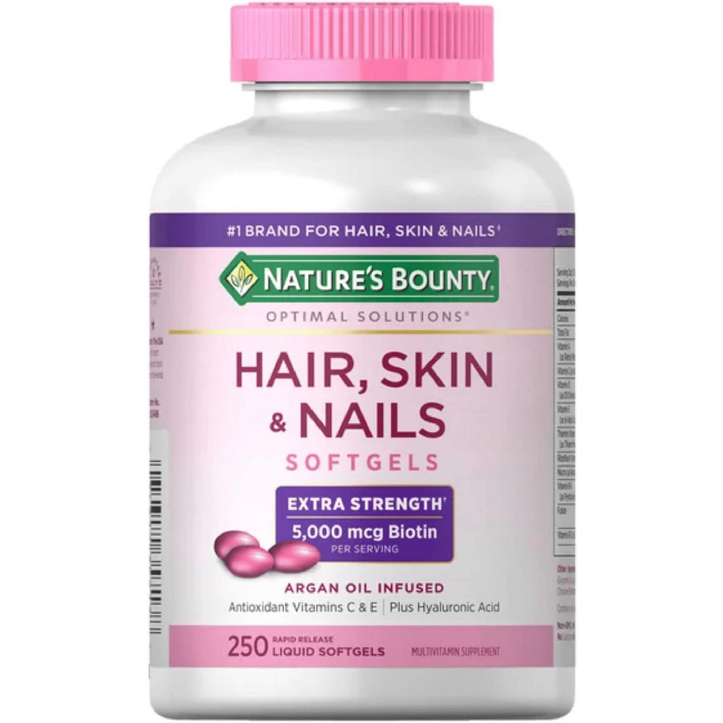 Nature’s Bounty Hair Skin & Nails 5000mcg 1 bottle