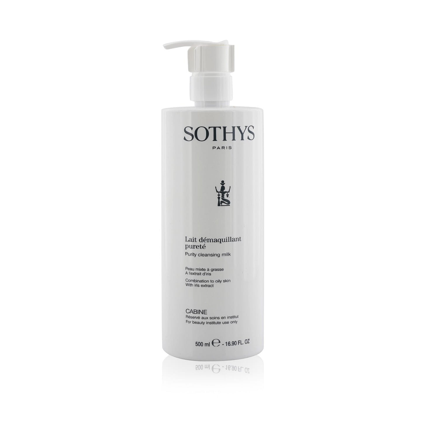 Sothys Purifying Makeup Remover – Mixable to Oily Skin (Salon Size) 500ml/16.9oz 500 ml