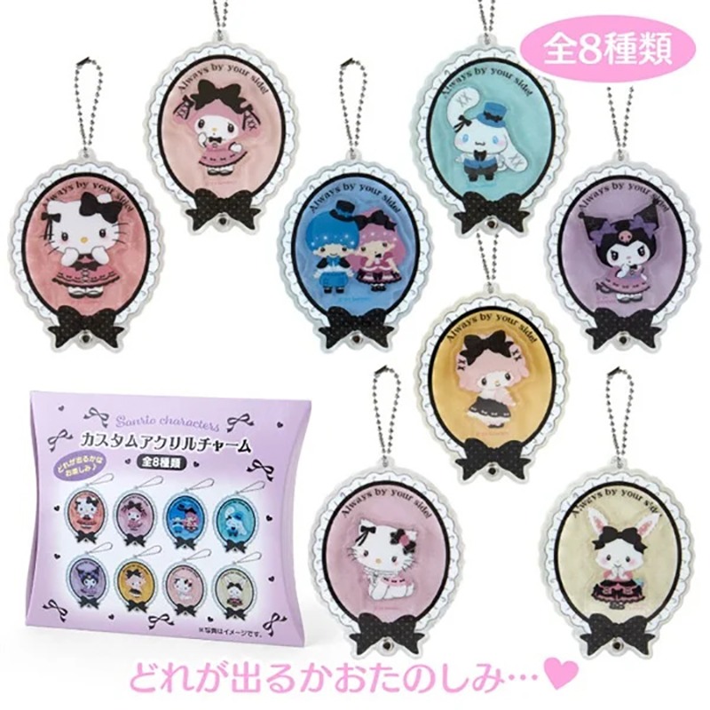 サンリオ エンジェル小悪魔シリーズ アクリルレースキーホルダー