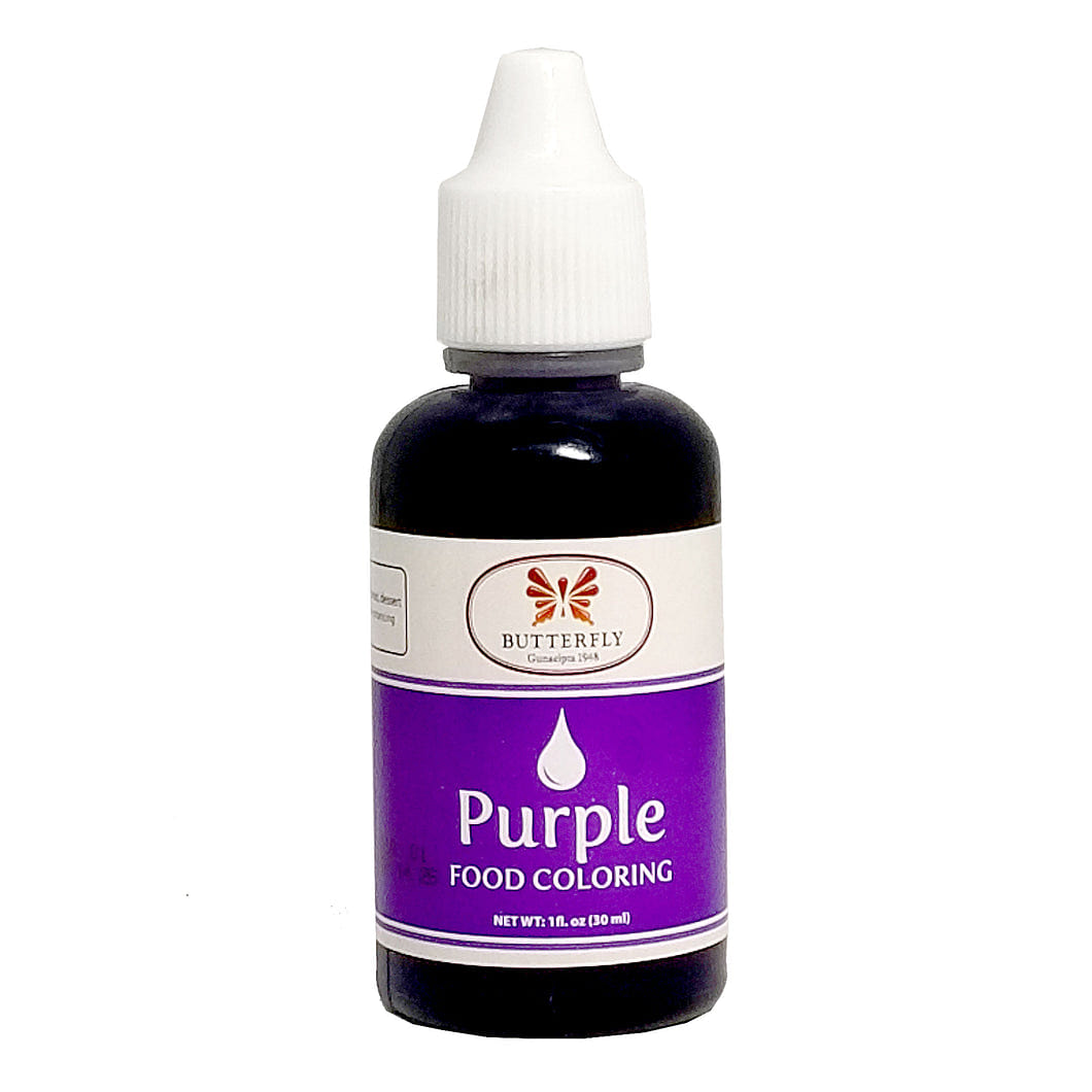 Butterfly Purple Food Coloring 1 each