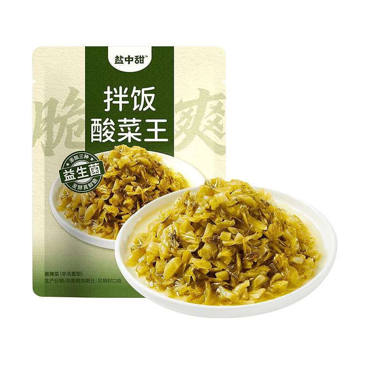 盐中甜 拌饭酸菜王(青花椒风味) 1瓶 45 克
