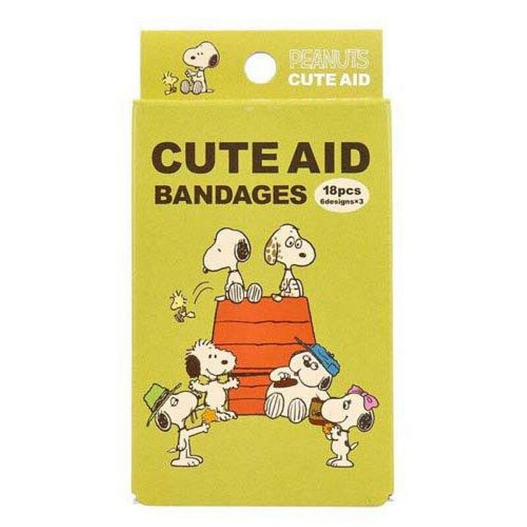 PEANUTS 史努比卡通图案创可贴