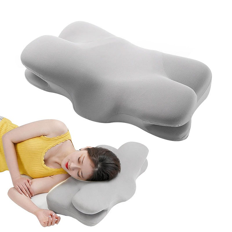 Ergonomic Memory Foam Pillow Cervical Support 1 count
