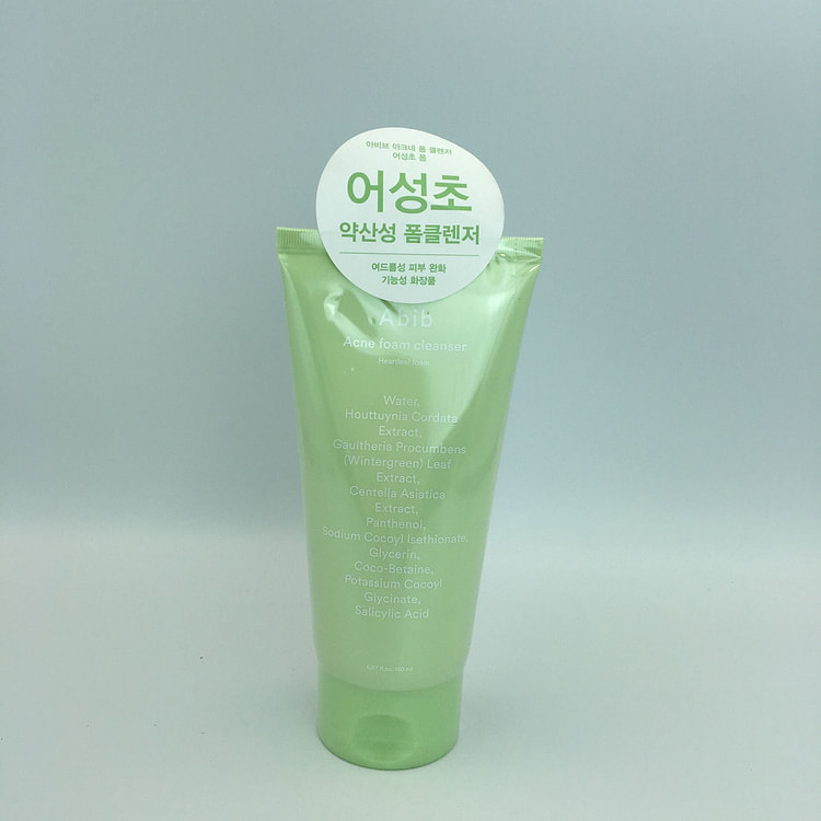 [Abib] Acne Foam Cleanser Heartleaf Foam