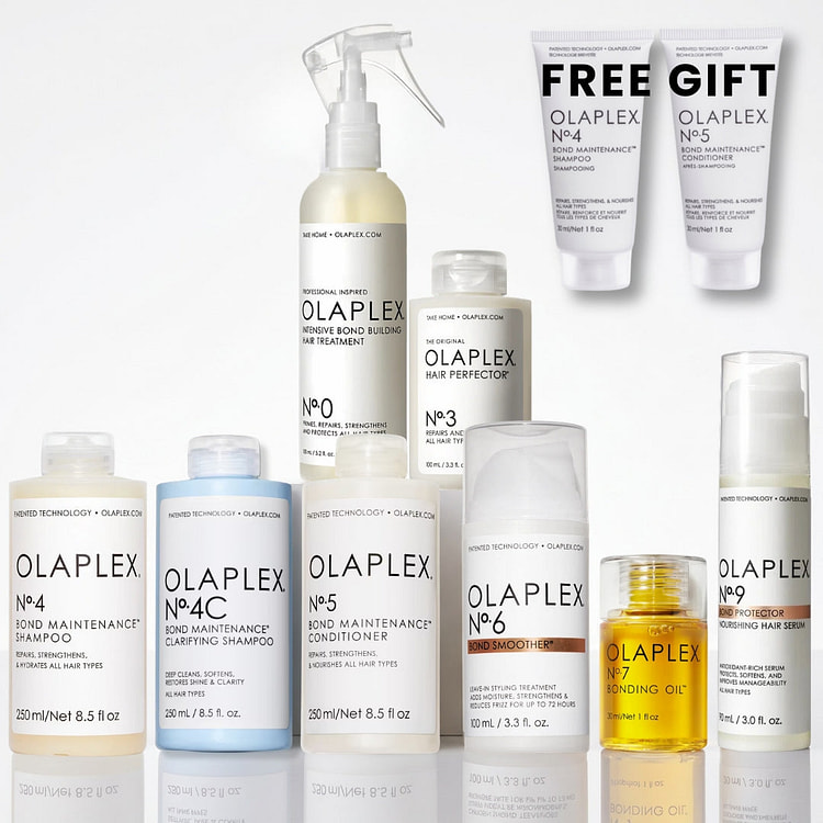 Olaplex No.0,3,4,4C,5,6,7,8,9 Bundle Bonus Set 1 each
