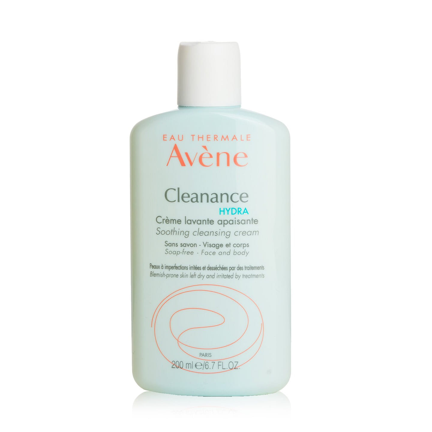 Avene Cleanance HYDRA Soothing Cleansing Cream – For Blemish-Prone Skin Left Dry & Irritated by Treatments 200ml/6.7oz 200 ml