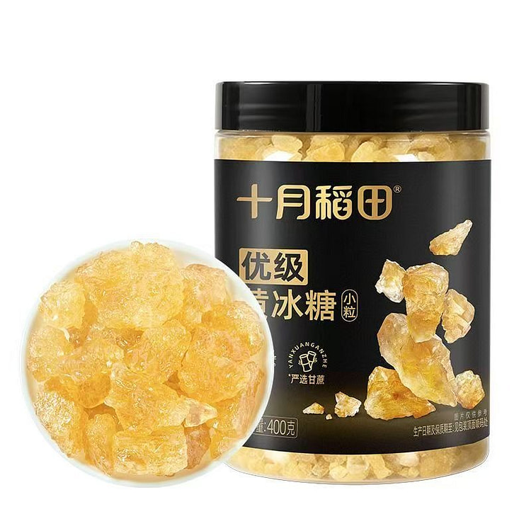 十月稻田·优级黄冰糖400g 1 罐