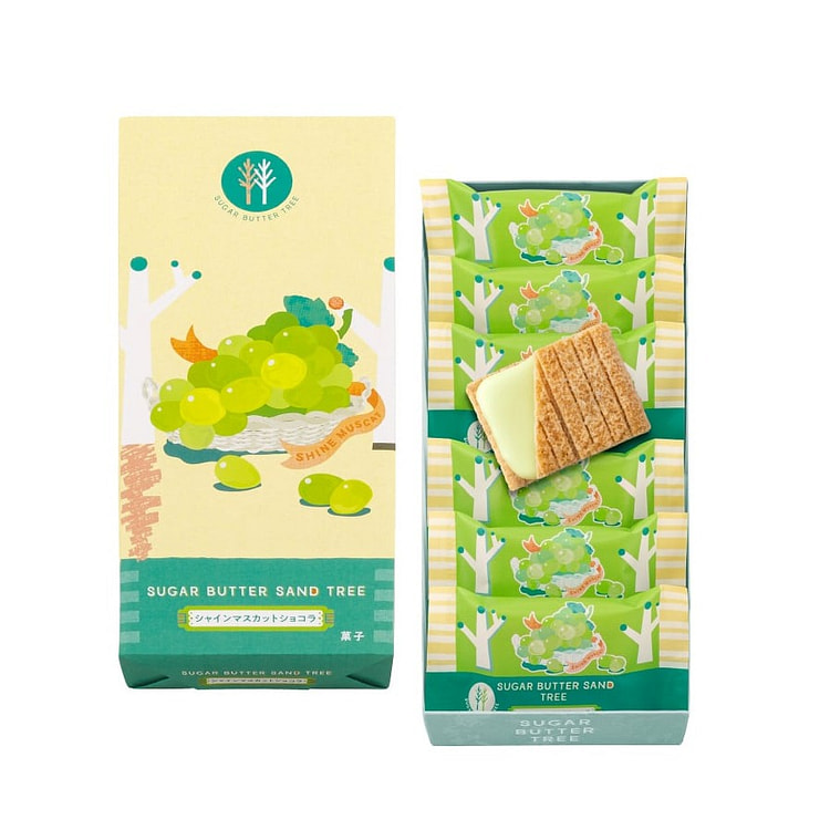 Sugar Butter Tree Shine Muscat Chocolate Sandwich 1 each