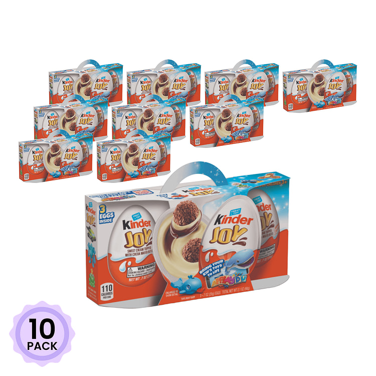 Sô Cô La Kinder Joy 3 gói 60 g*10 pack