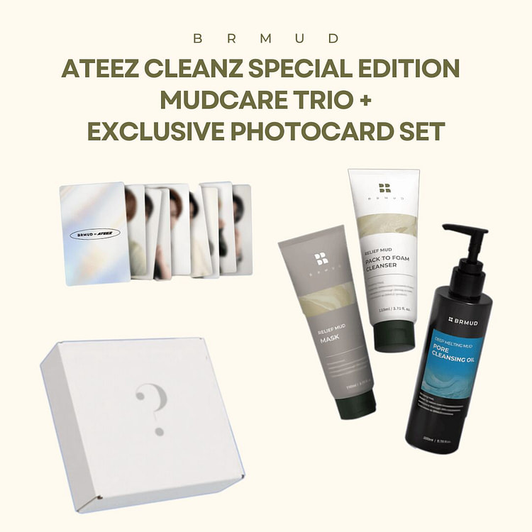 BRMUD x ATEEZ 清洁套装特别版 2 磅