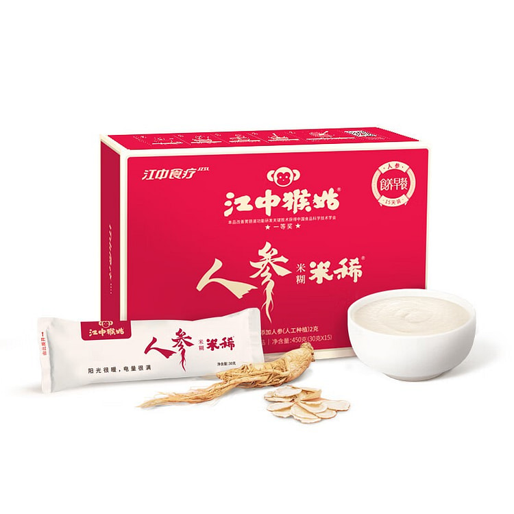 Jiangzhong Hougu Ginseng Rice Porridge Cereal 450 g