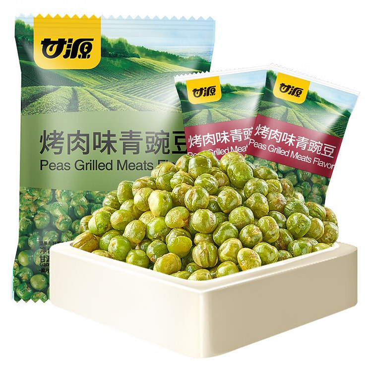 Ganyuan Roasted Meat Flavor Green Peas 285g