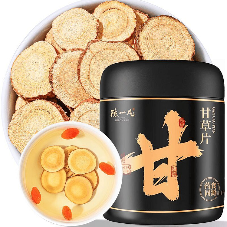 陈一凡 甘草片精选大圆片免洗姜汤泡水喝150克*1 150 克