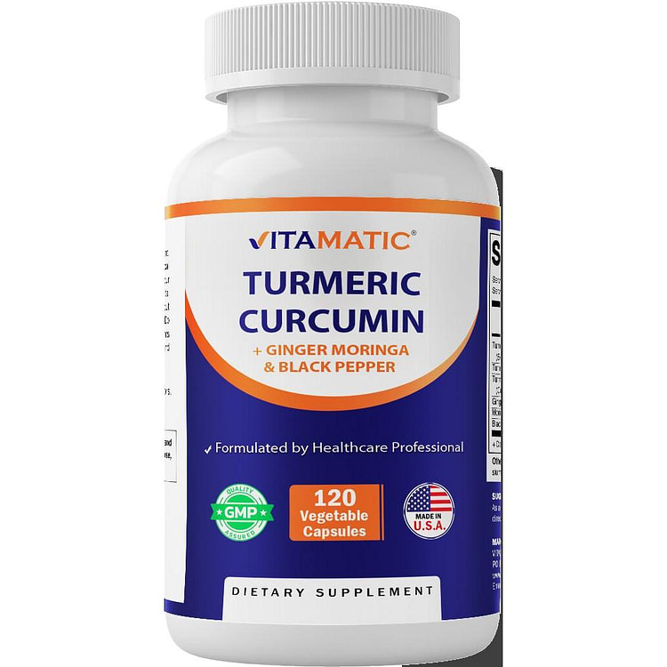 Turmeric Curcumin 3000mg - 120 Vegetable Capsules
