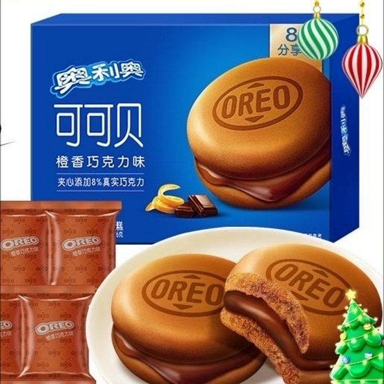 奥利奥夹心蛋糕可可贝橙香巧克力味