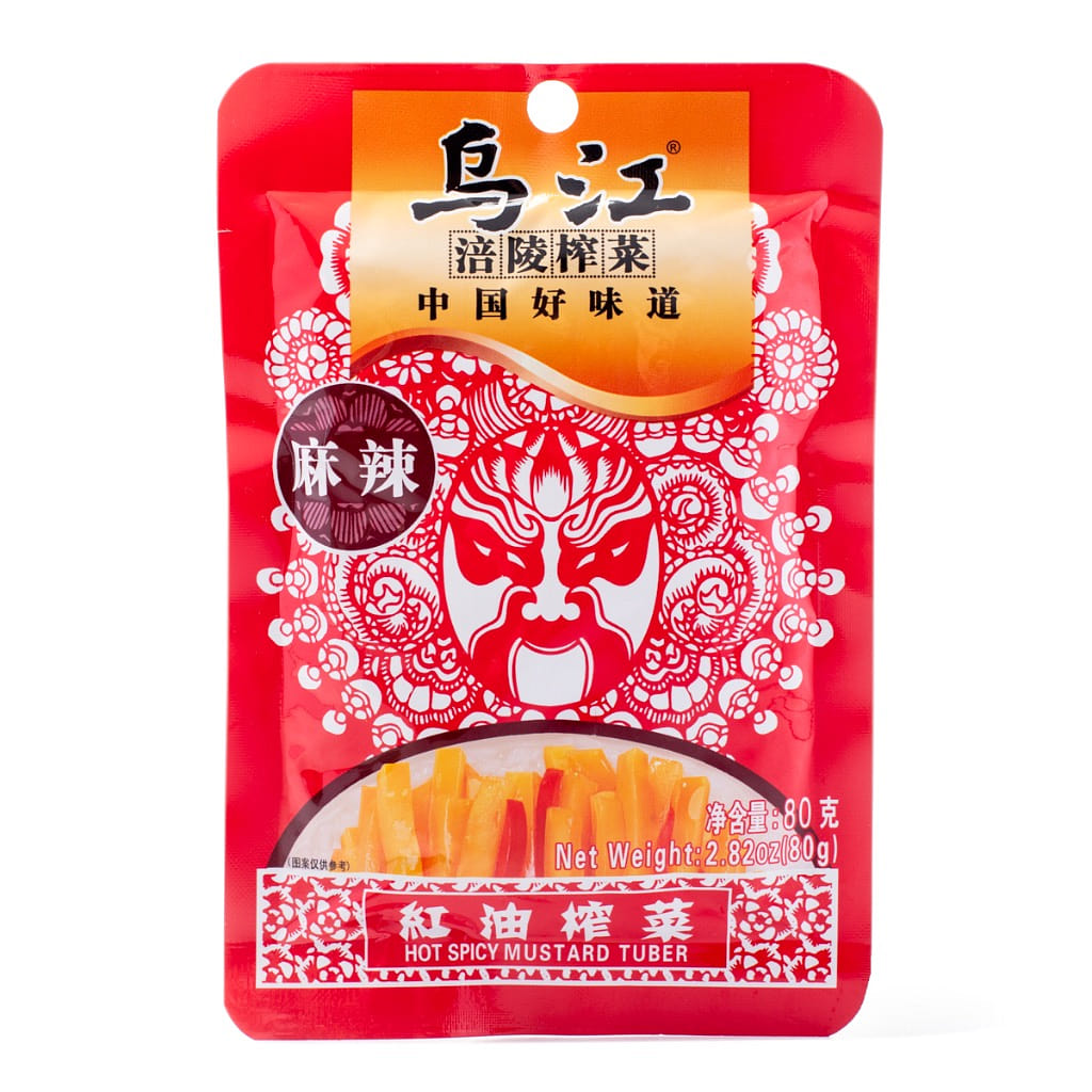 乌江涪陵榨菜 麻辣红油榨菜 80 克