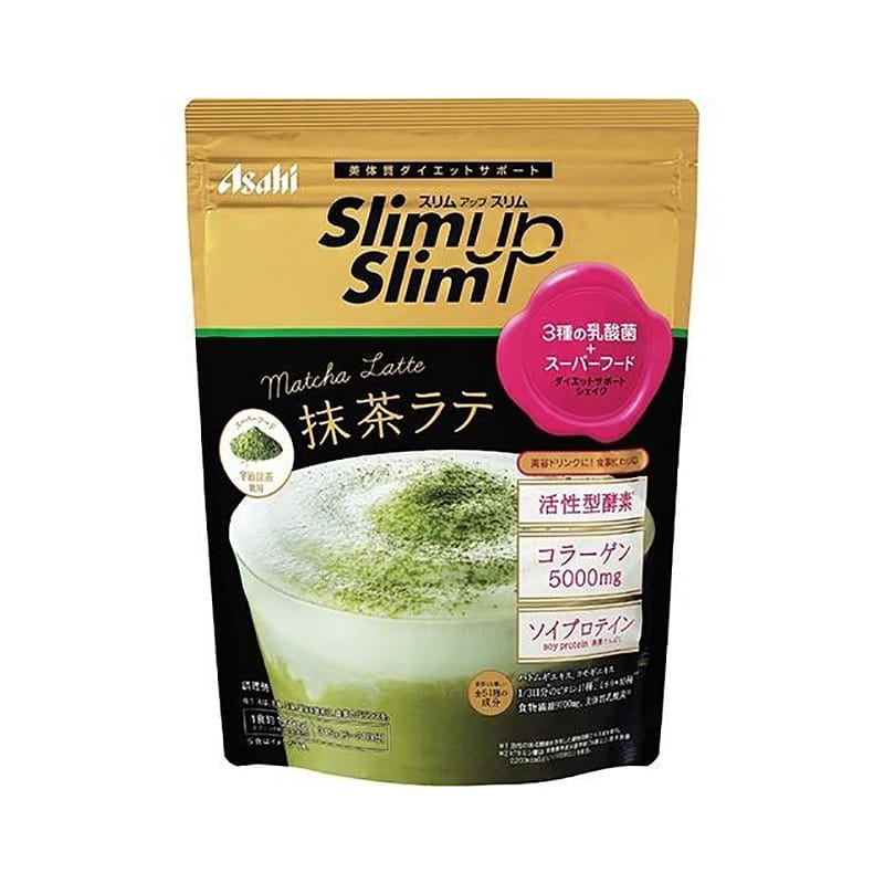 Asahi Collagen Meal Replacement Powder Matcha 315g 1 each