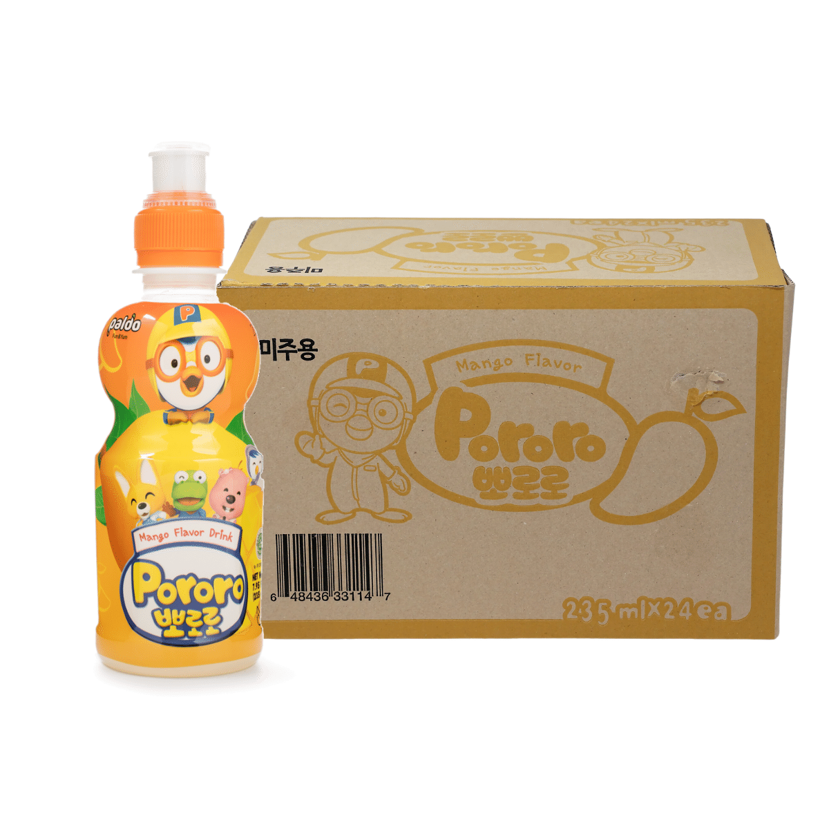 Paldo Pororo Mango Juice 7.95 oz pack of 24 1 each