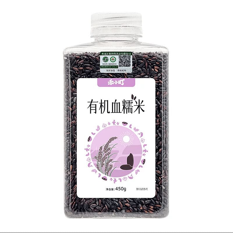 He Xiaomachi Blood Glutinous Rice 450g*1 Bottle 450 g