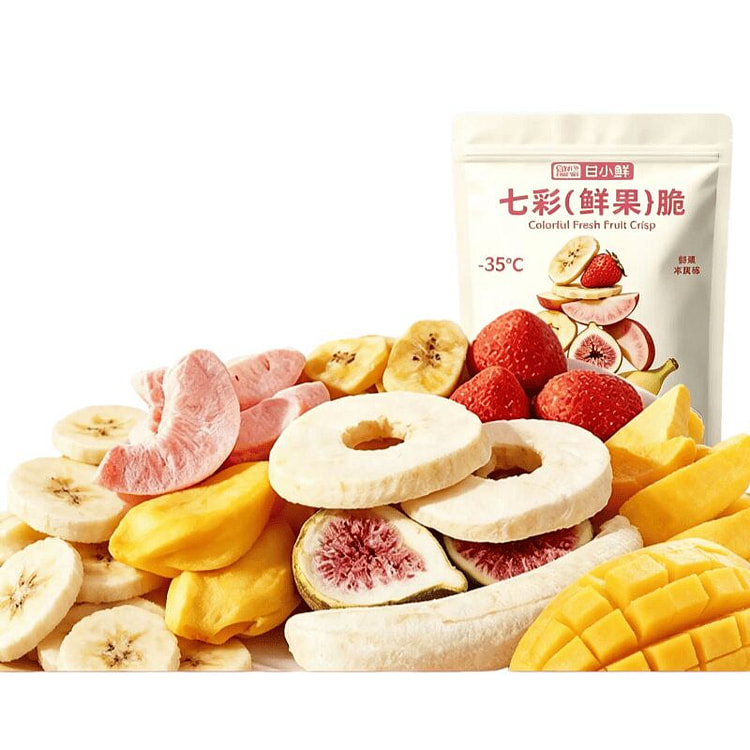 甘小鲜7彩鲜果脆150g*1袋零食果干 150 克