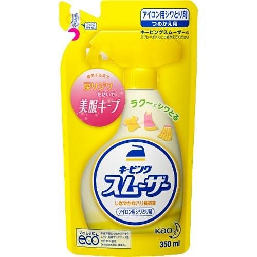 花王 衣物熨烫防皱喷雾替换装 350毫升 350 毫升