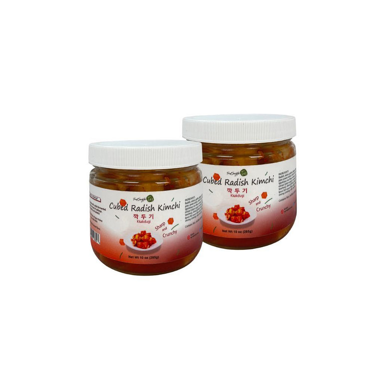 萝卜丁泡菜 2 个