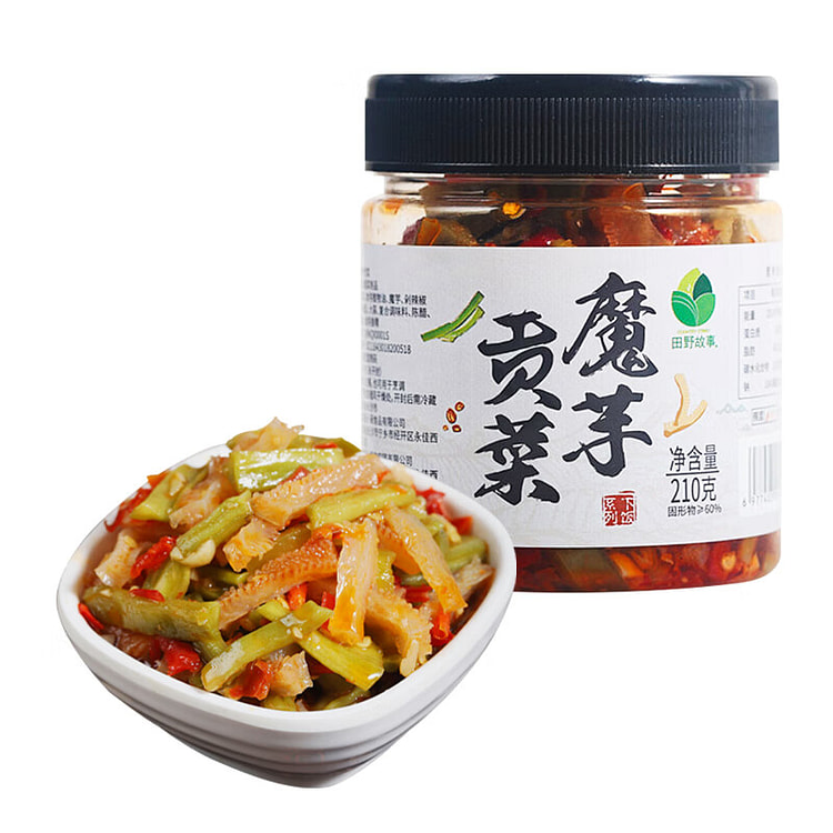 Field Story Konjac & Pickled Mustard Greens, 230 g