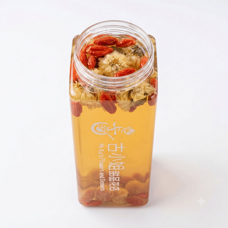 chrysanthemum with goji and longan tea 650ml 1 bottle