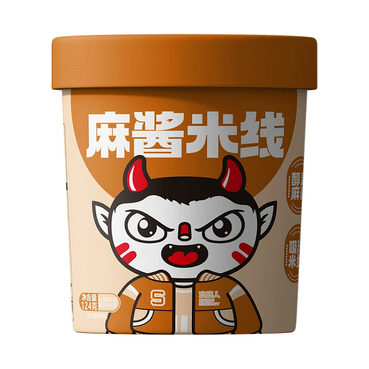 食族人麻酱米线124g*1桶 124 克