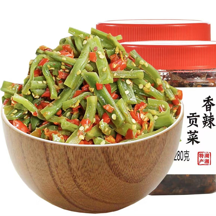 辣小董  香辣贡菜   农家佐餐小菜爽脆开味下饭菜酱腌菜