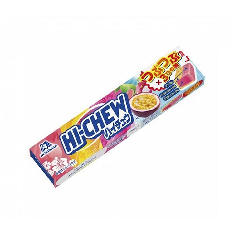 Morinaga HI-CHEW Gummy Tropical Fruit Mix 12P 1 count