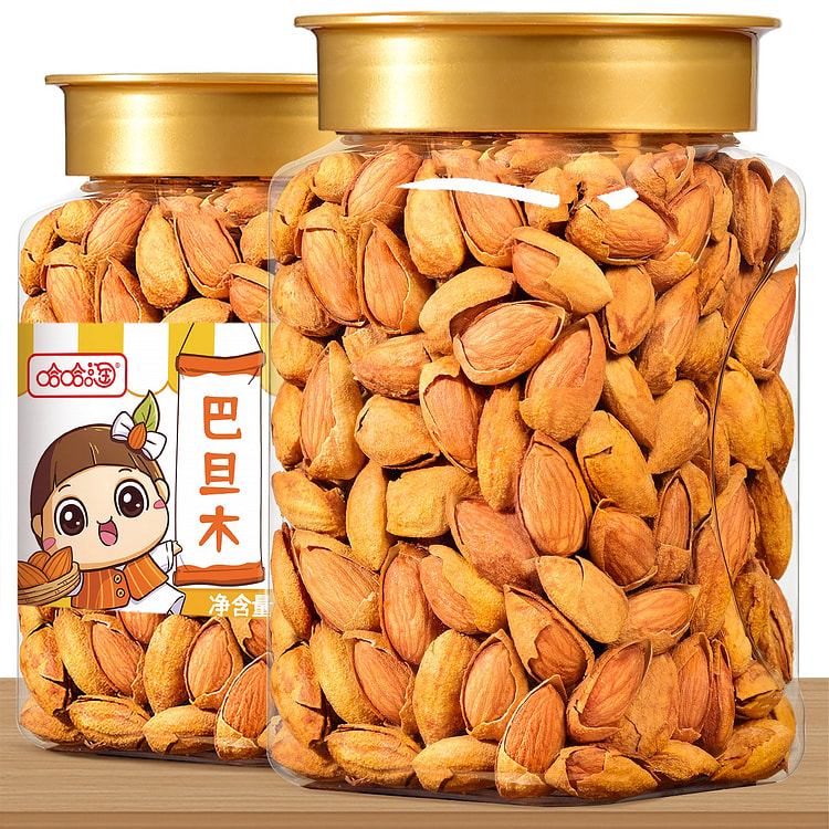 手剥巴旦木 奶香味 500g 1罐 500 克